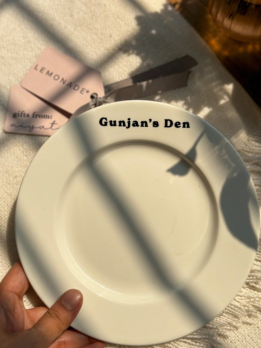Personalized - Dinner Plate - Standard