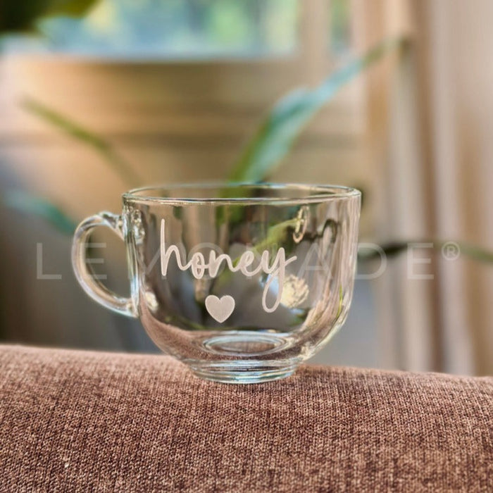 Personalized - Artisan Clear Mug | Soup Mug