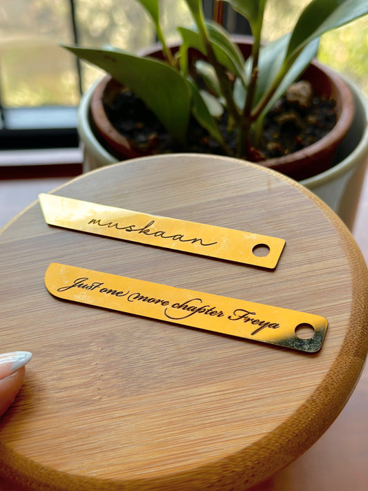 Personalized bookmark for books and reading