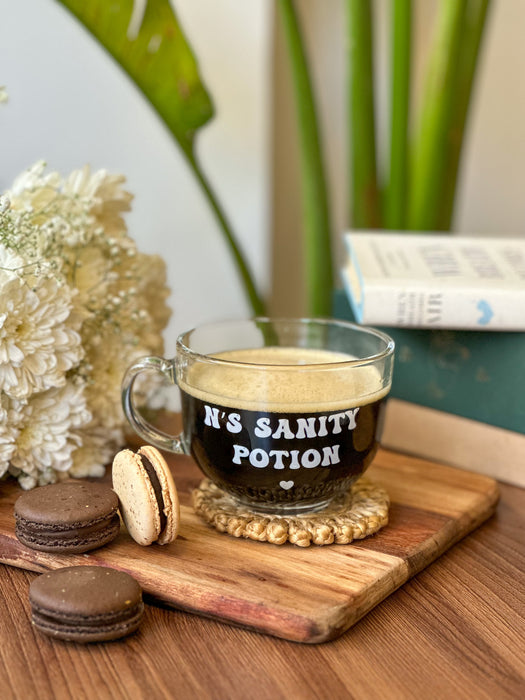 Personalized - Clear Mug | Soup Mug - Sanity Potion