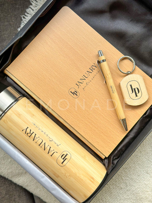 Personalized - Employee Welcome Kit - Wooden