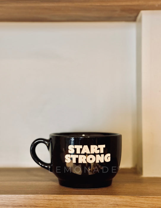Personalized - Artisan - Black Cappuccino Mug