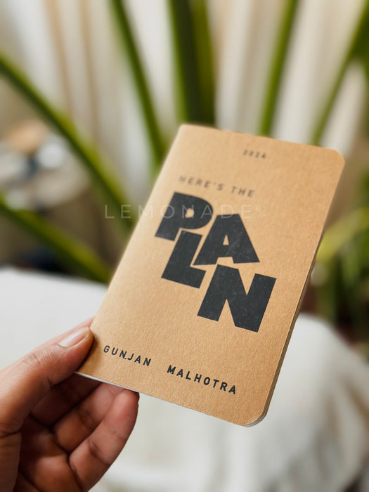 Personalized - Mini Kraft Book - Plan