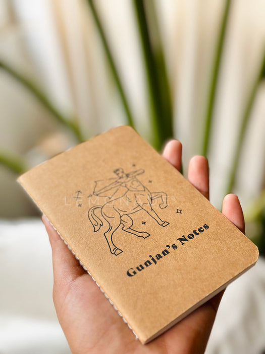 Personalized - Mini Kraft Book - Zodiac