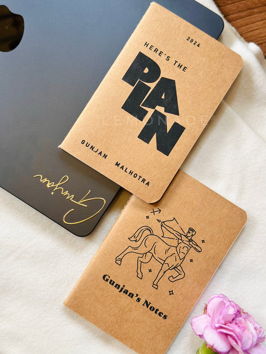 Personalized - Mini Kraft Book - Plan