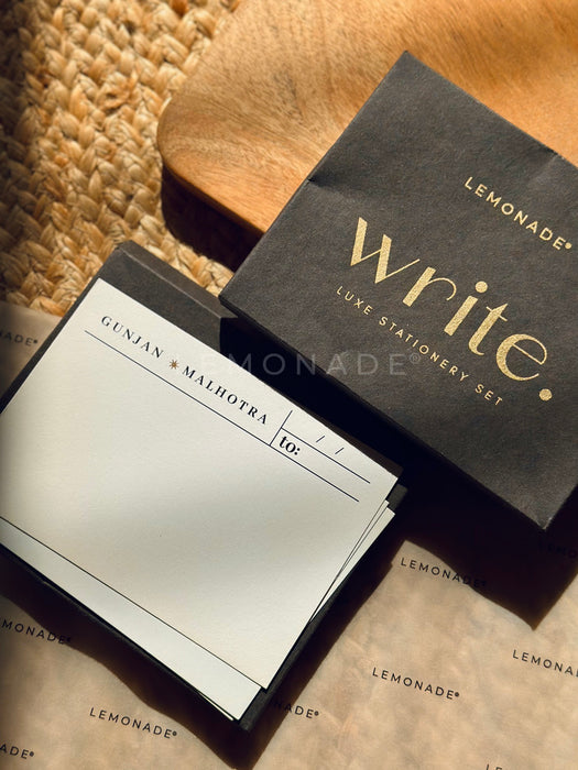 Personalized - Minimal Notecards - Simplicity