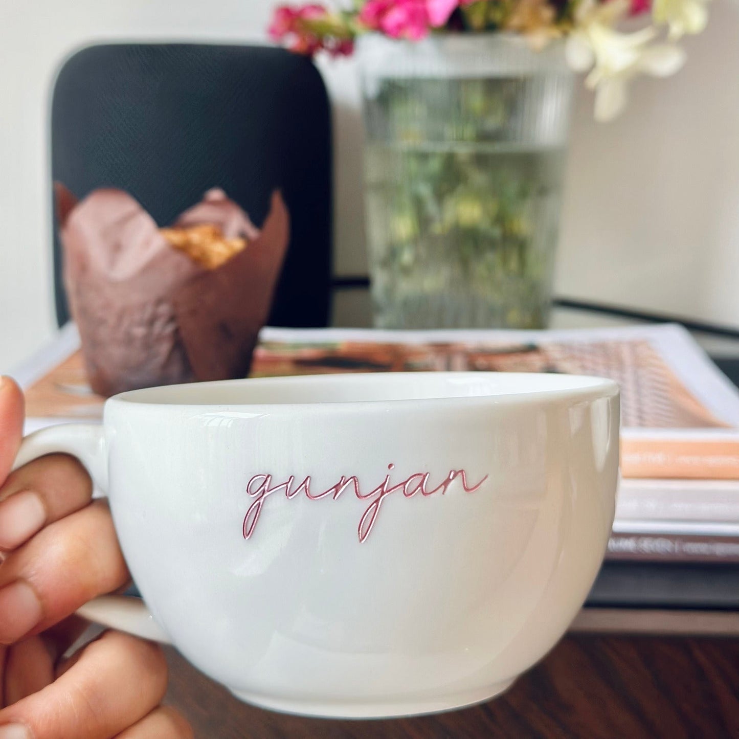 Personalized - Classic White Cappuccino Cup | Cappuccino Mug