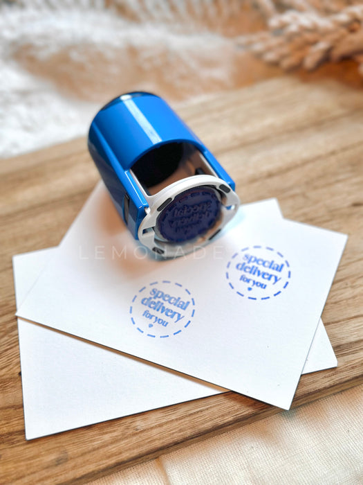 Personalized - Self Ink Stamp - Circular