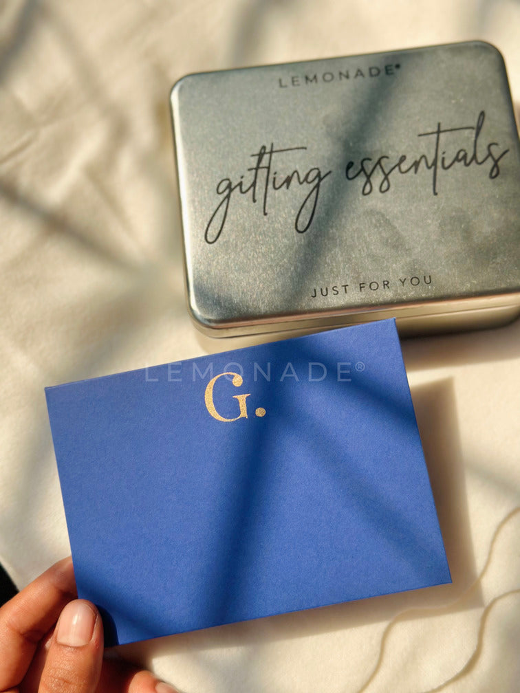 Personalized - Initial Notecards With Initial Envelope Set