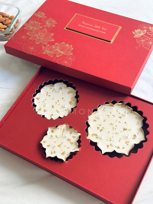 Floral Urli - Diwali Gift Box - Set of 3