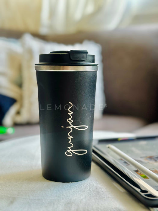 Personalized - ChillKeeper Temperature Insulated Travel Sipper - Cursive