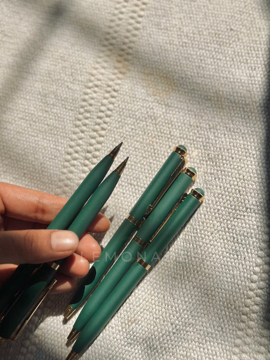 Personalized - Emerald Green Ball Pen
