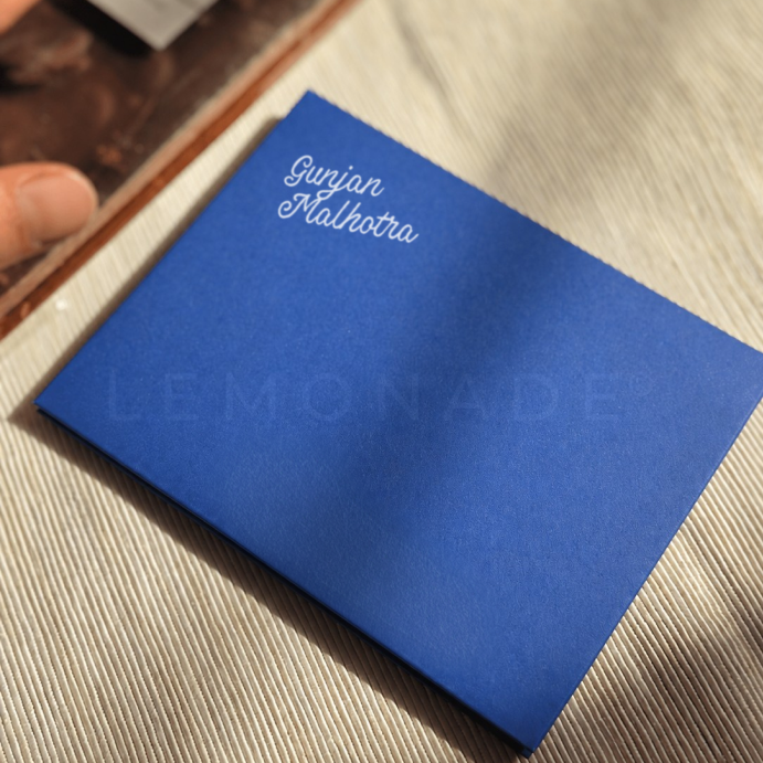 Personalised Notecard & Envelope Set | Italian Summer