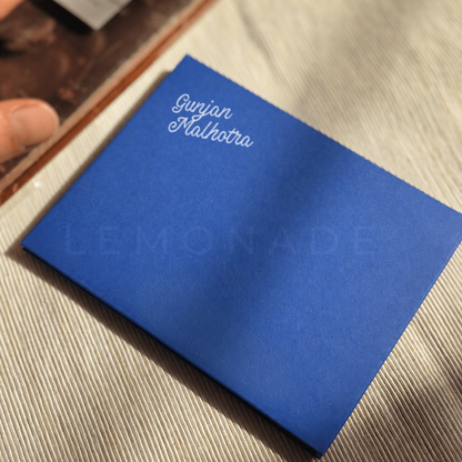 Personalised Notecard & Envelope Set | Italian Summer