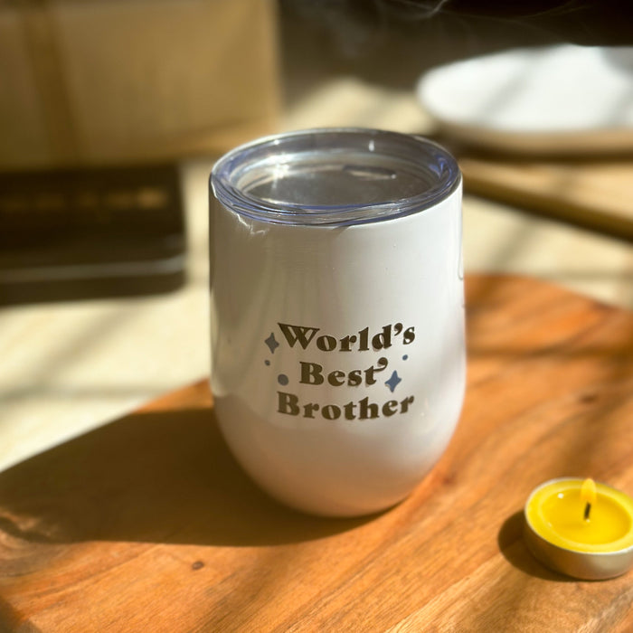 Personalized - Travel Mug - White - World's Best Brother