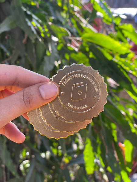 Personalized Paper Embosser and Common Seal Set - Lemonade India