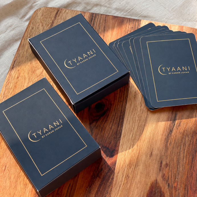 Personalized Gold Playing Cards Matte Finish | Logo