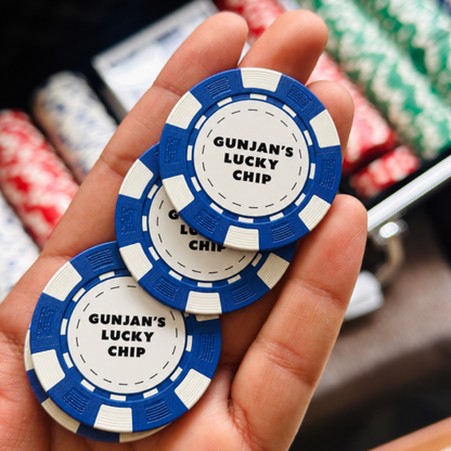 Personalized Poker Set with Metal Case | Standard