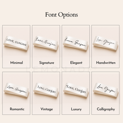 Personalised Satin Ribbon 20mm | Custom Printed Ribbon India
