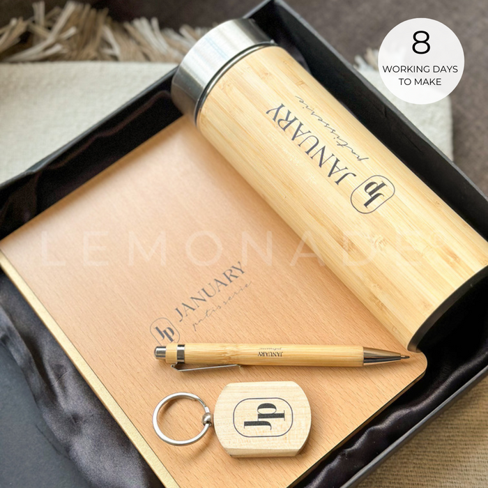 Personalized - Employee Welcome Kit - Wooden
