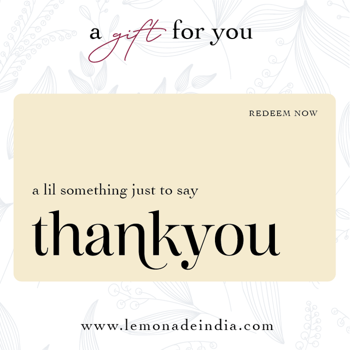 Digital Gift Card - Thank You