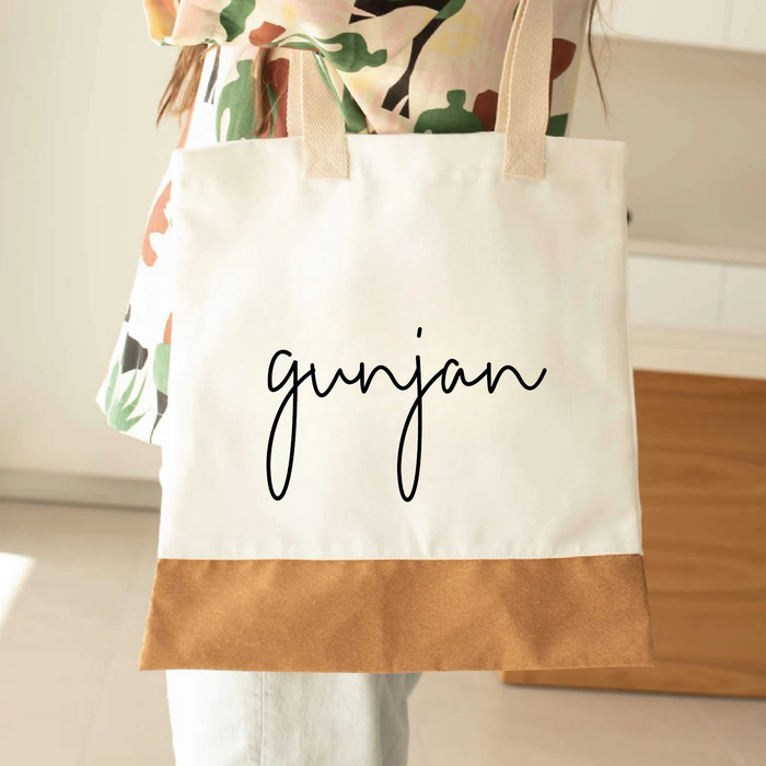 Personalized - Cork Tote Bag