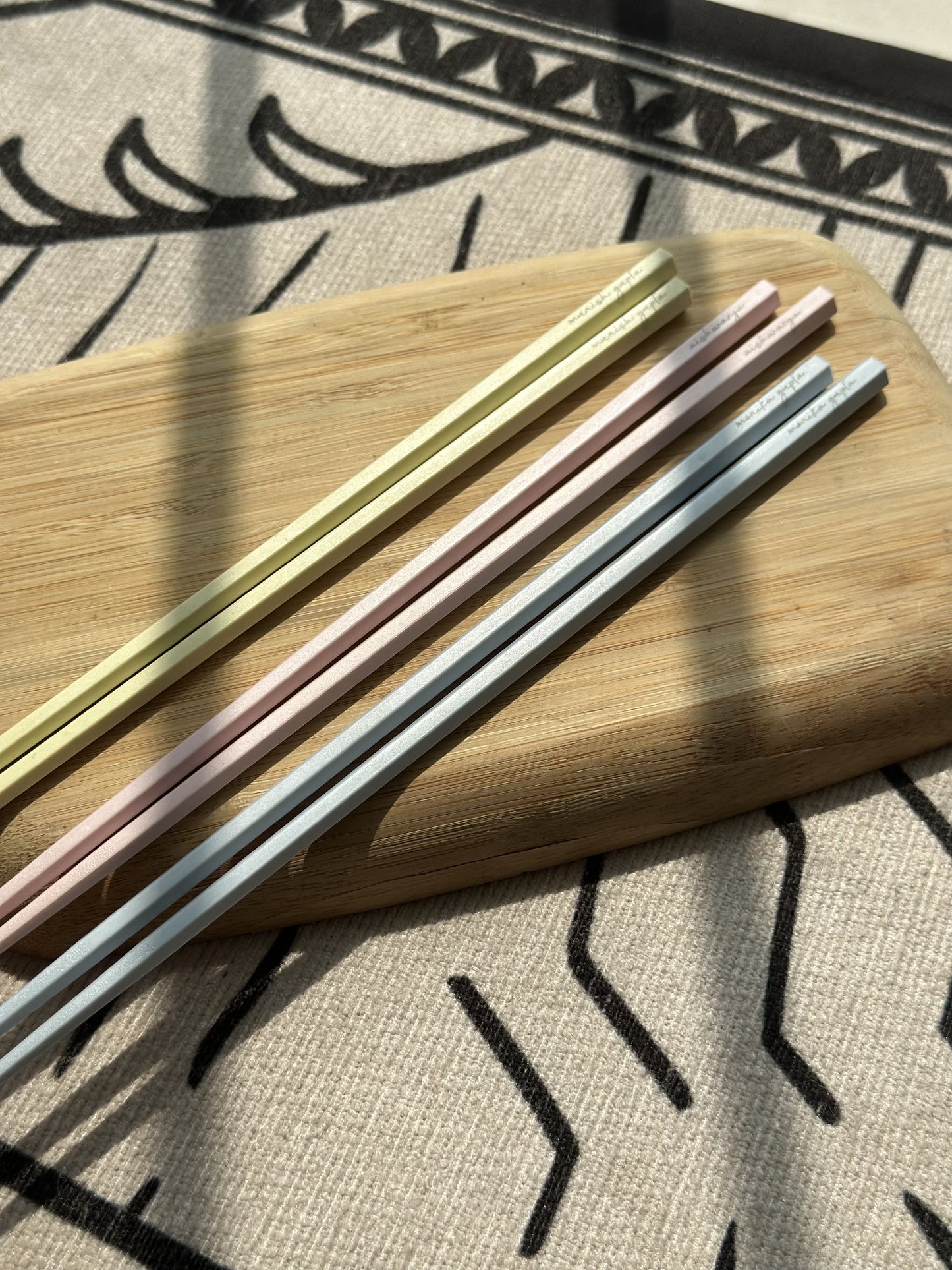 Personalized Colourful Chopstick | Custom Chopstick India