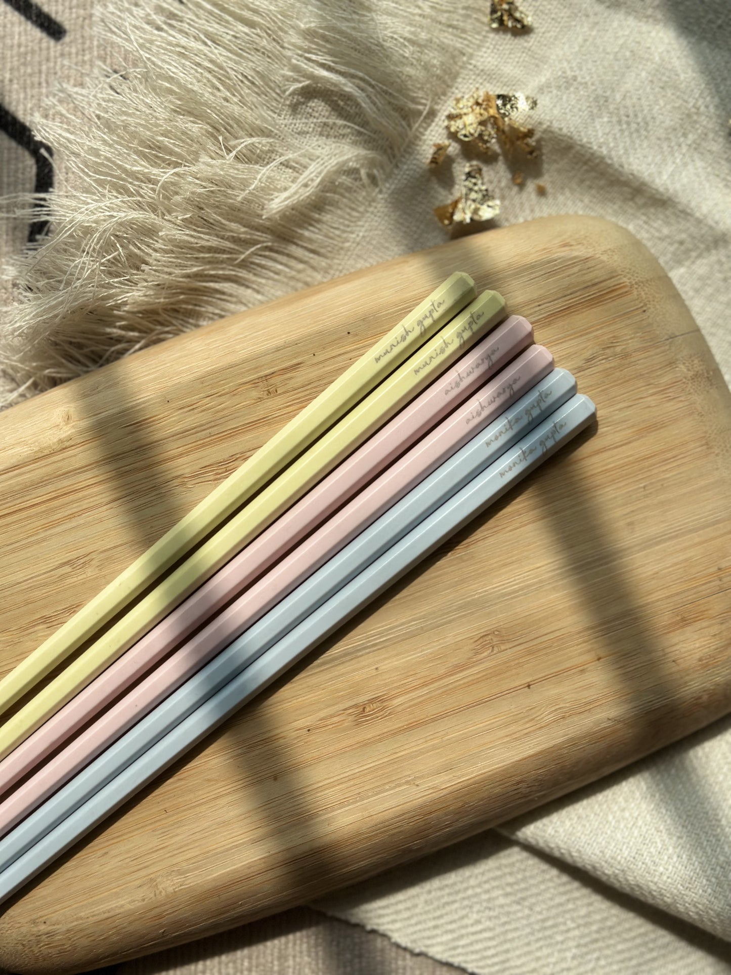 Personalized Colourful Chopstick | Custom Chopstick India
