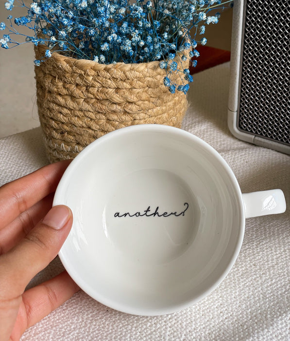 Big Cappuccino Mug - Another? | Inside Print - LemonadeHome