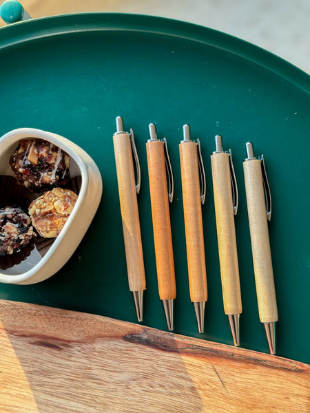 Desk Essential - Wooden Ball Pen - LemonadeStationery