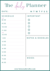 Digital Downloads - Daily Planner - LemonadeDigital Downloads