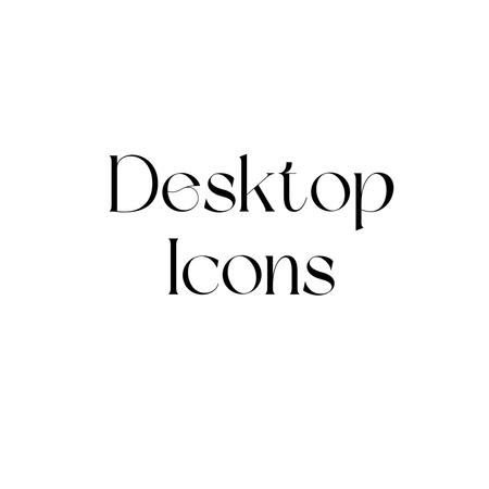 Digital Downloads - Desktop Icons - Bohemian - LemonadeDigital Downloads