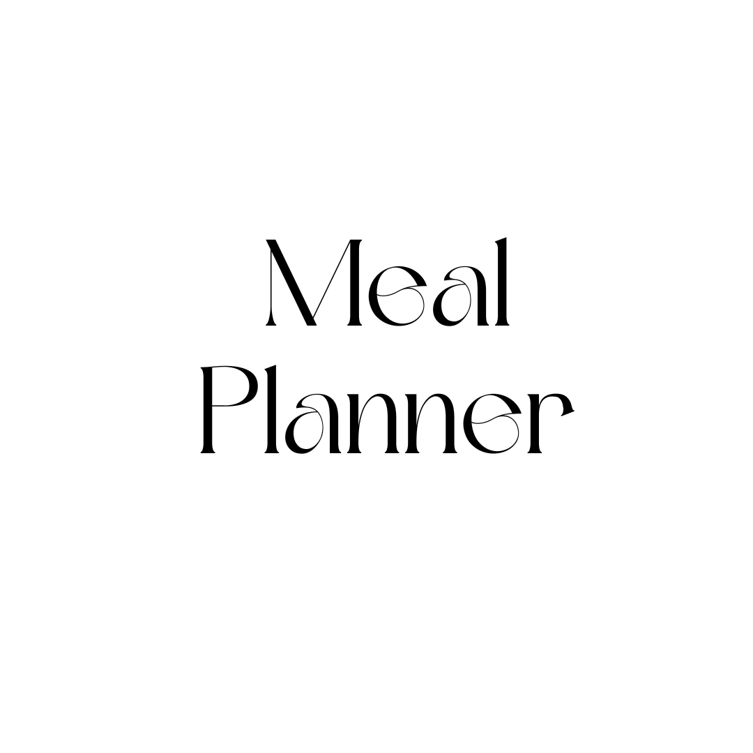 Digital Downloads - Weekly Meal Planner - LemonadeDigital Downloads