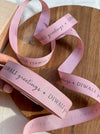 Festive Ribbon - Diwali Greetings - Pink - LemonadeStationery