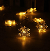 LED Christmas String Lights - Snowflake - LemonadeHome