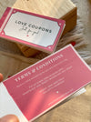 Love Coupons - Set of 2 - LemonadeStationery