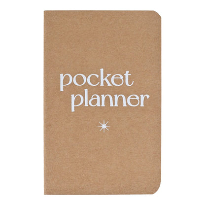 Mini Kraft Book - Pocket Planner - Set of 2 - LemonadeStationery