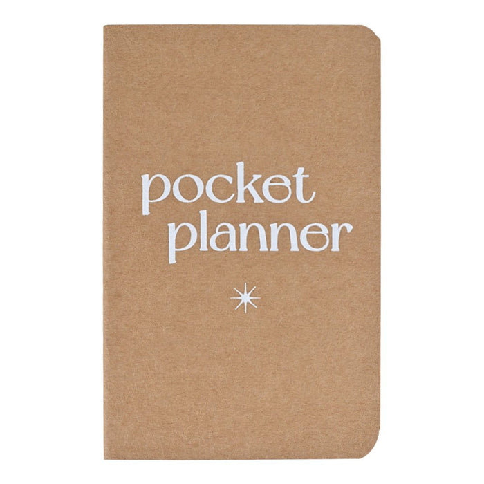 Mini Kraft Book - Pocket Planner - Set of 2 - LemonadeStationery