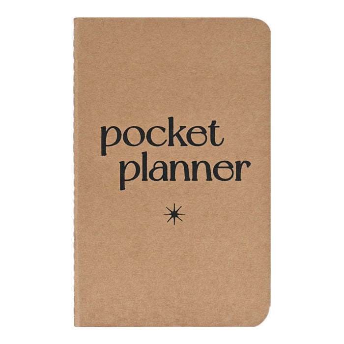 Mini Kraft Book - Pocket Planner - Set of 2 - LemonadeStationery