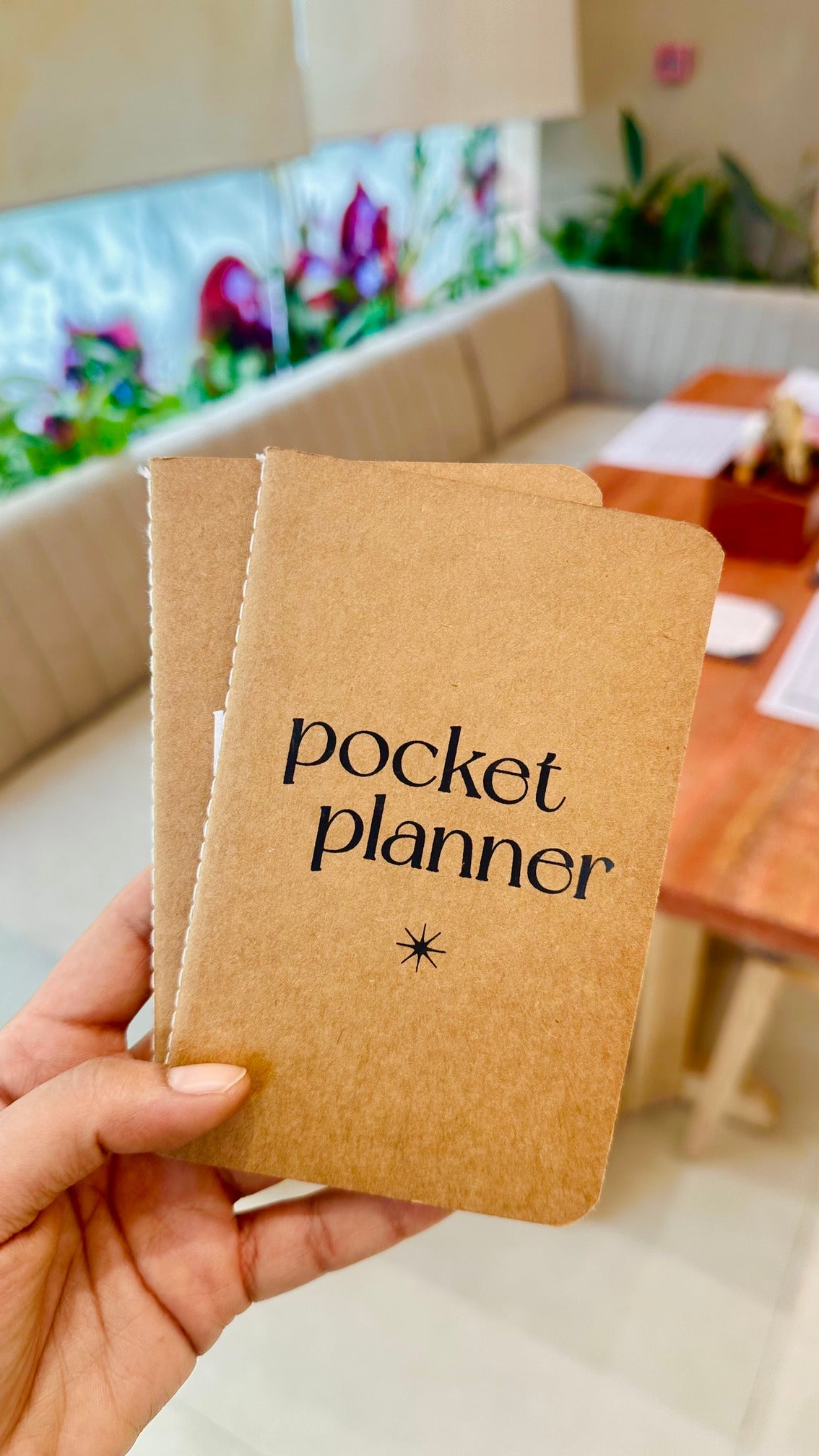 Mini Kraft Book - Pocket Planner - Set of 2 - LemonadeStationery