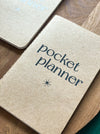 Mini Kraft Book - Pocket Planner - Set of 2 - LemonadeStationery