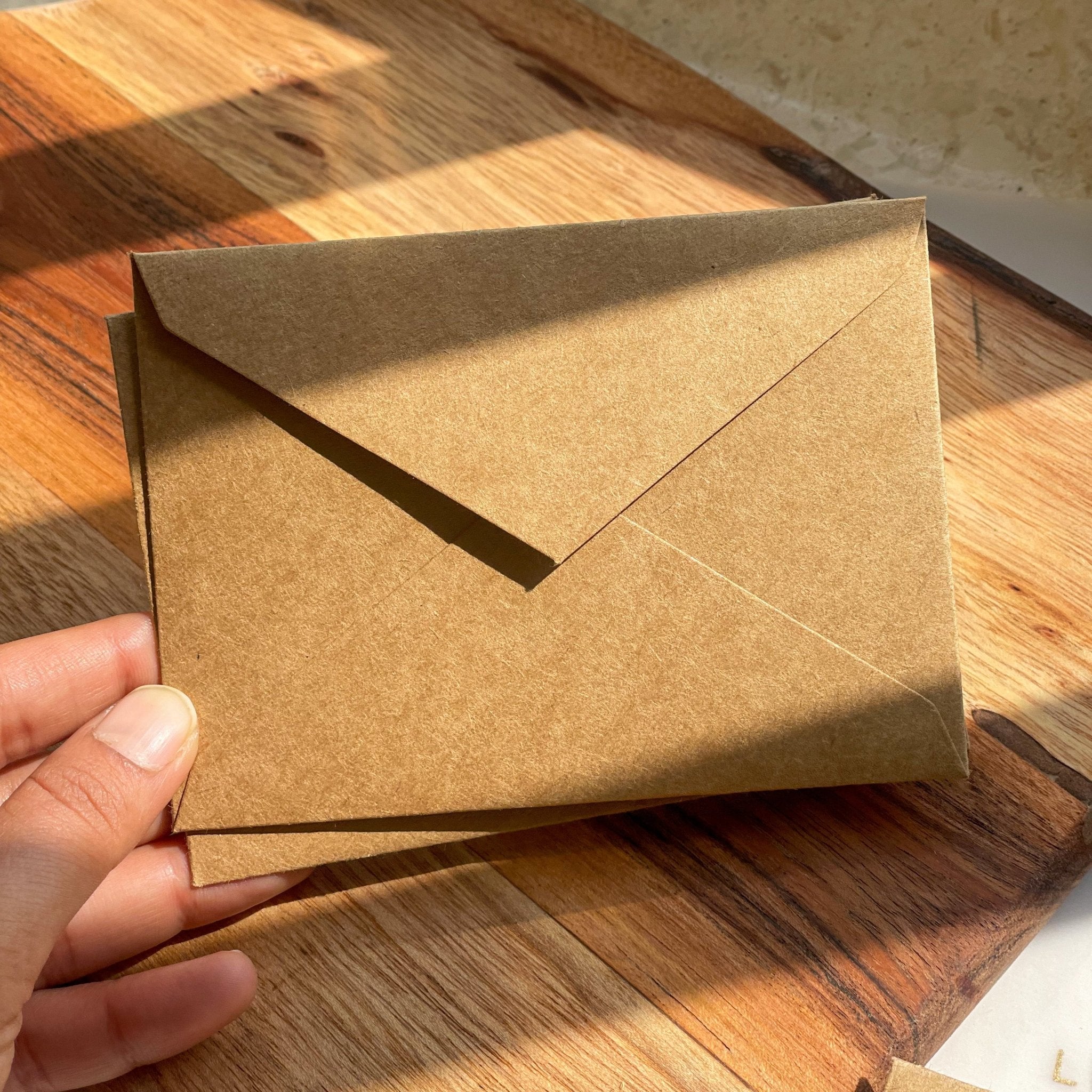 Paper Envolves Paper Envelopes - Kraft - Set of 9 - Lemonade - Lemonade