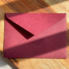 Paper Envelopes - Marsala - Set of 9 - LemonadeStationery