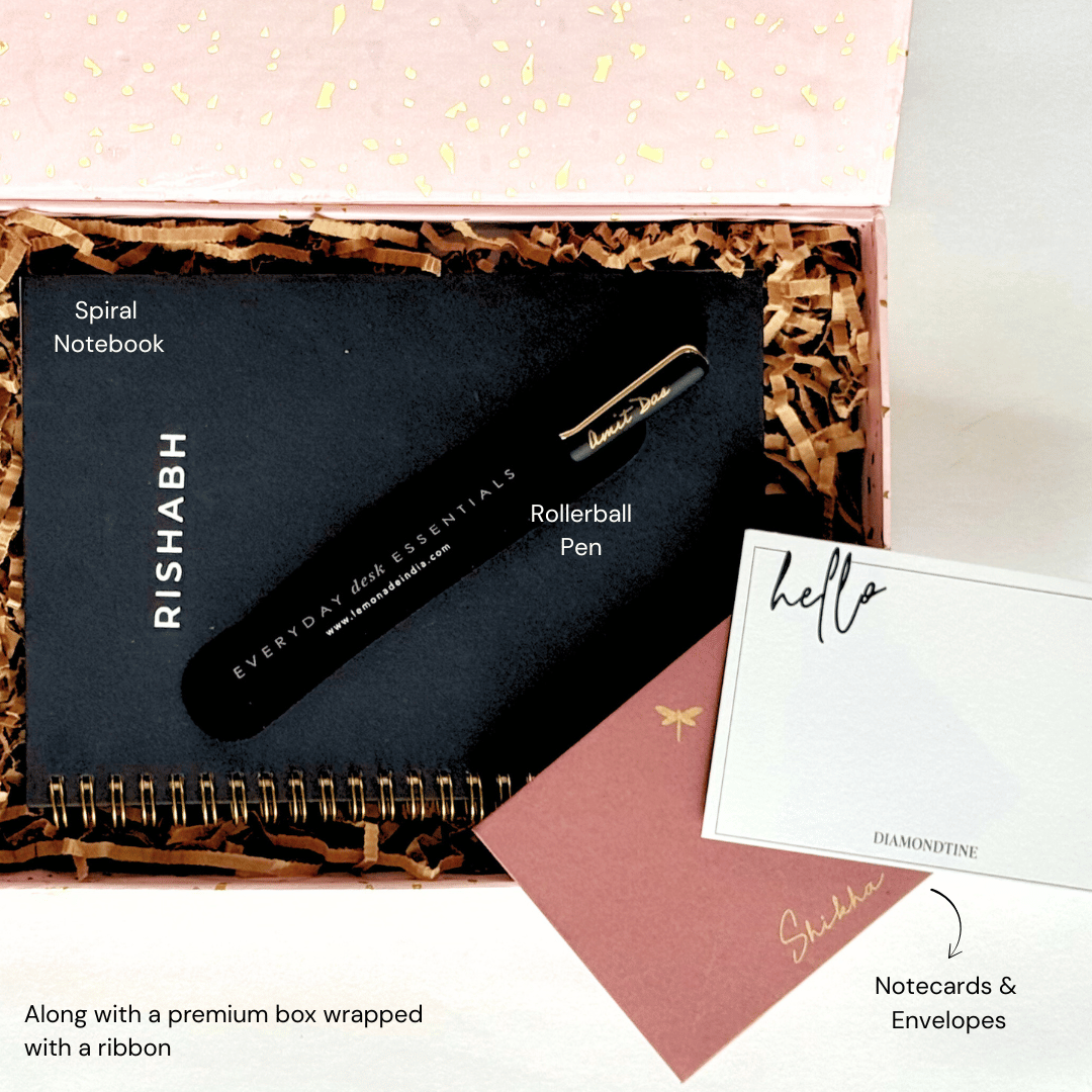 Persoanlized - Everyday Scribbles Hamper with Gift Box - LemonadeLuxe Gifting