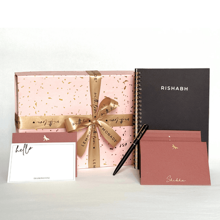 Persoanlized - Everyday Scribbles Hamper with Gift Box - LemonadeLuxe Gifting