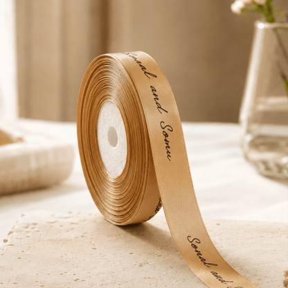Personalised Satin Ribbon 20mm | Custom Printed Ribbon India - LemonadeStationery