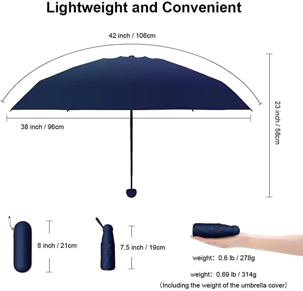 Personalized - 3 Fold Umbrella - LemonadeLuxe Gifting