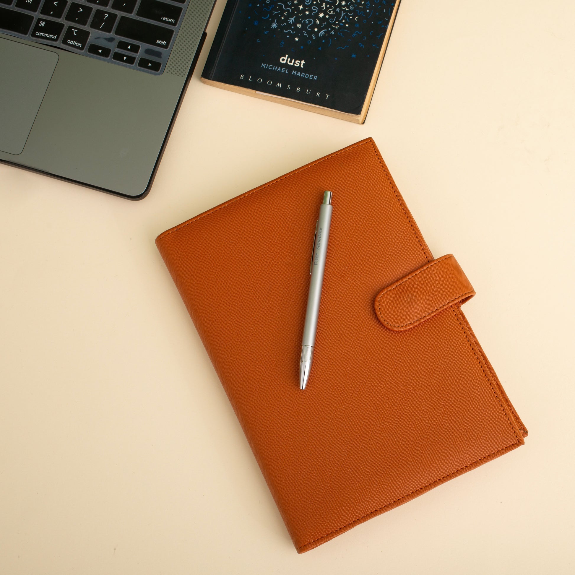 Personalized A5 Organiser Cover With Diary – Vegan Leather - Lemonade