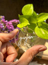 Personalized - Acrylic Keychain - Cursive - LemonadeHome