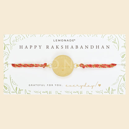 Personalized - Acrylic Rakhi - Sold Individually - LemonadeLuxe Gifting